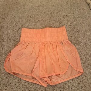 FP MOVEMENT Orange Athletic Shorts